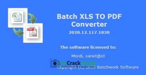 Batch XLS to PDF Converter Crack 13.104.1872 with patch Latest 2022